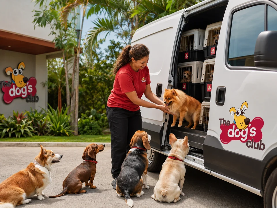 Transporte puerta a puerta para perros