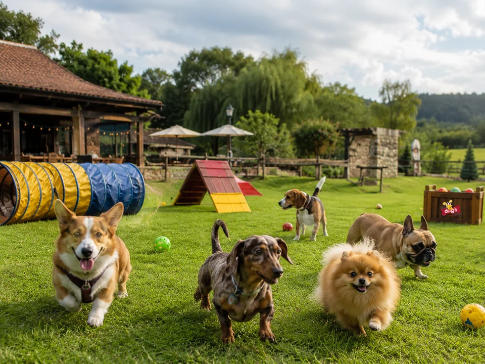 Zona de diversión canina